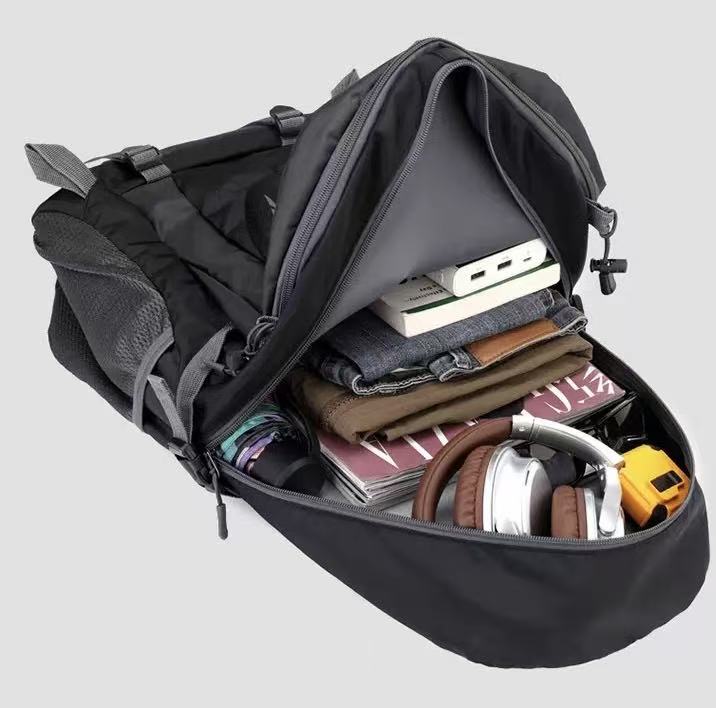 2025 New Outdoor Mountaineering Bag Large-Capacity Unisex Double-Shoulder Bag Travel Hiking Backpack School Bag Cycling Sports Bag