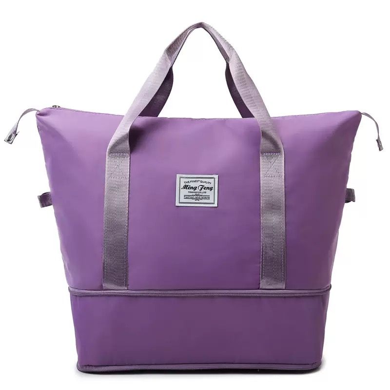 Large-Capacity Waterproof Expandable Foldable Travel Bag - Dry-Wet Separation for Sports Yoga Swimming Fitness, Student Short-Distance Business Trip