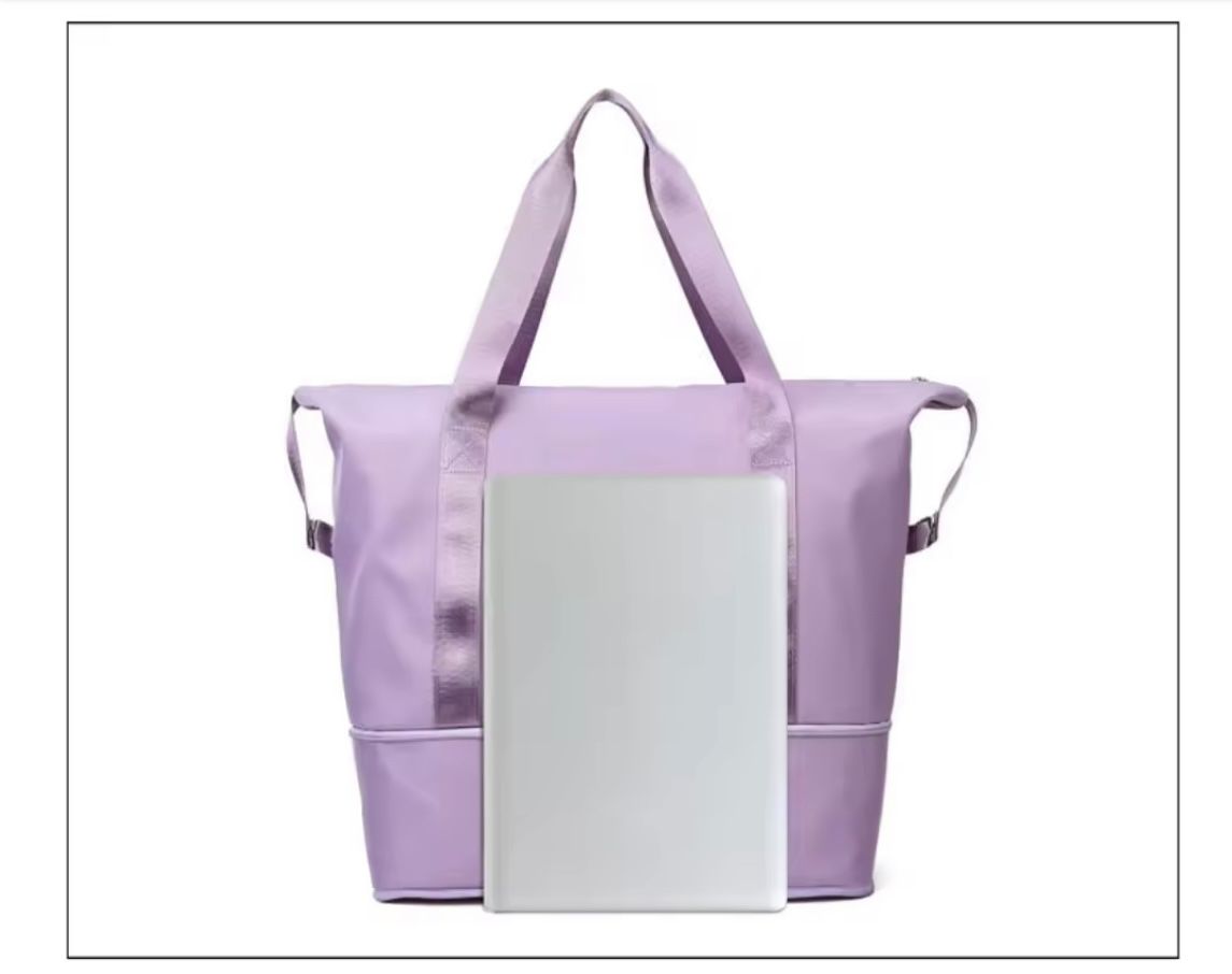 Large-Capacity Waterproof Expandable Foldable Travel Bag - Dry-Wet Separation for Sports Yoga Swimming Fitness, Student Short-Distance Business Trip