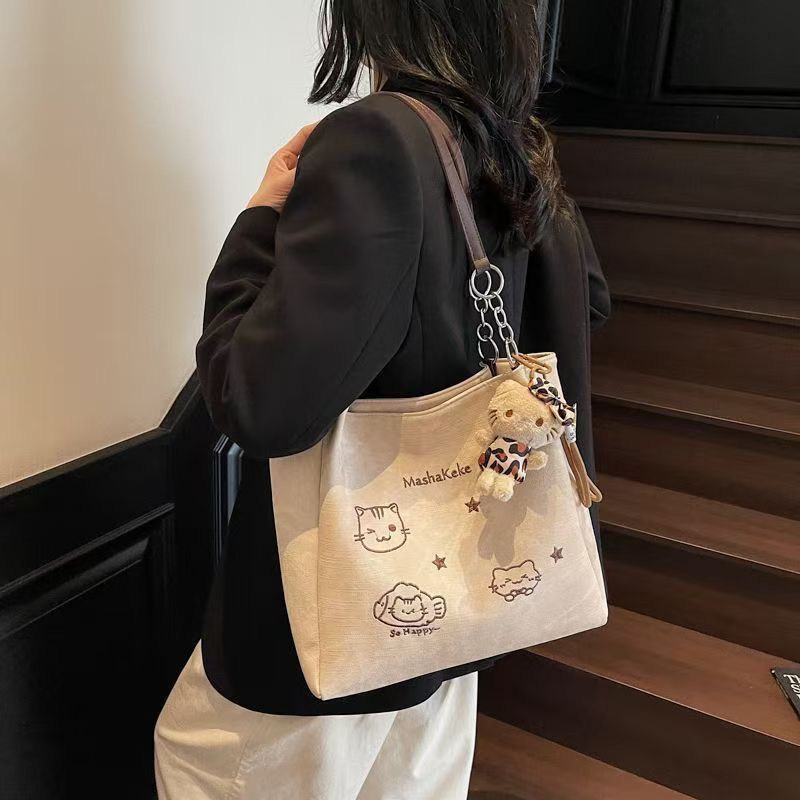 2025 Cross - Border Fashion Casual Tote Bag Versatile Commuting Armpit Bag Shoulder Bag Large Capacity Women's Bag