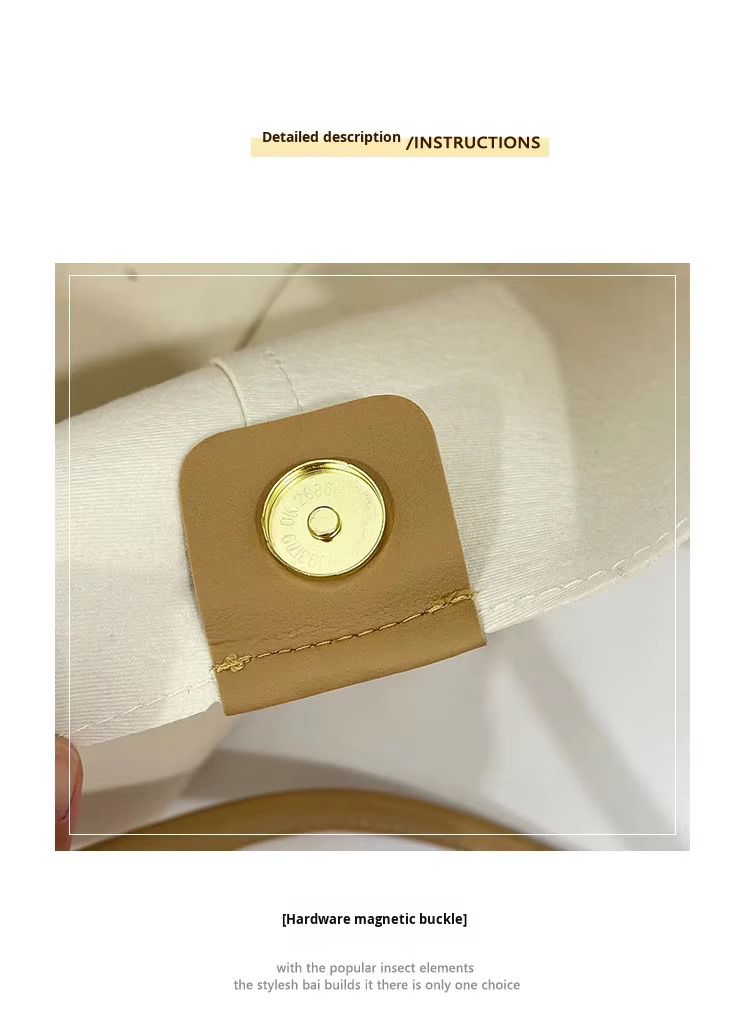 Casual Simple PU Leather Polyester Magnetic Clasp Tote Bag New Bag Large Capacity Fashion Urban Simplicity Handbag