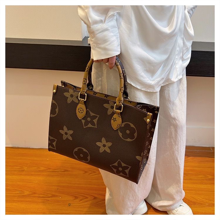 Women Big Handbag Hot Sale New Designer Women Genuine Cowhide Leather Shoulder Handbag Luxury Leather Tote Bags for Women