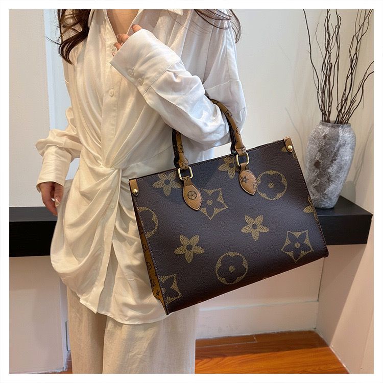Women Big Handbag Hot Sale New Designer Women Genuine Cowhide Leather Shoulder Handbag Luxury Leather Tote Bags for Women