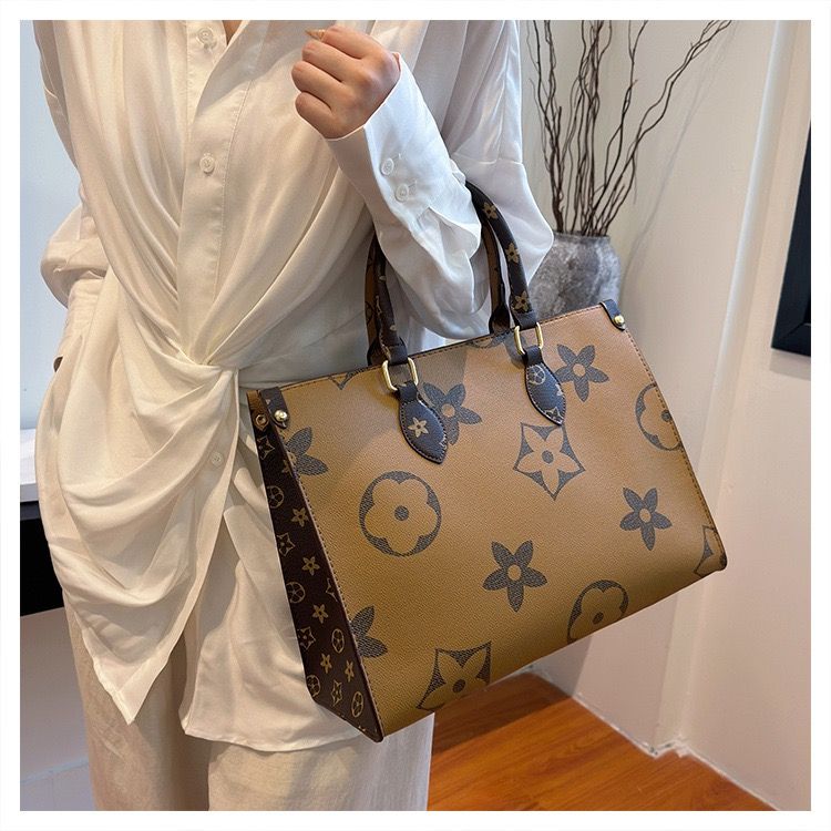 Women Big Handbag Hot Sale New Designer Women Genuine Cowhide Leather Shoulder Handbag Luxury Leather Tote Bags for Women