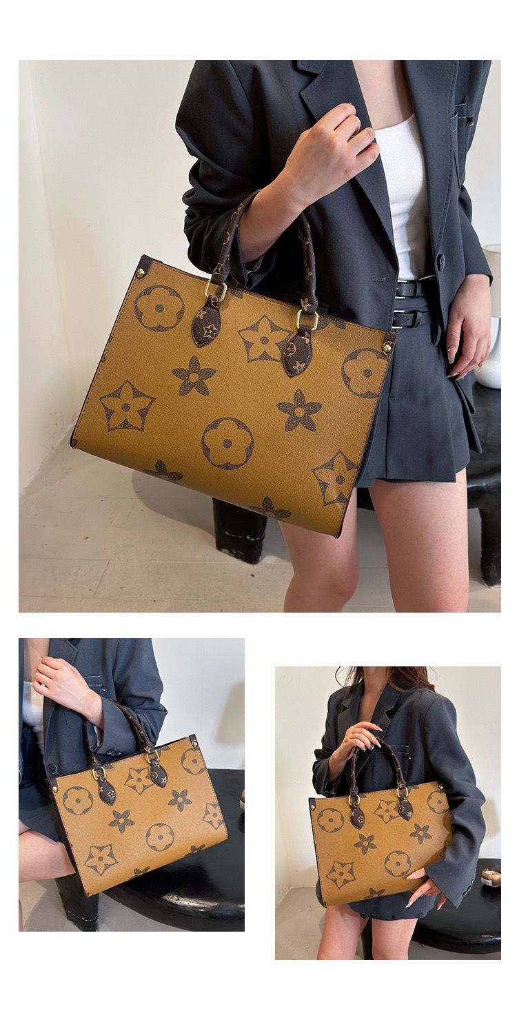 Women Big Handbag Hot Sale New Designer Women Genuine Cowhide Leather Shoulder Handbag Luxury Leather Tote Bags for Women