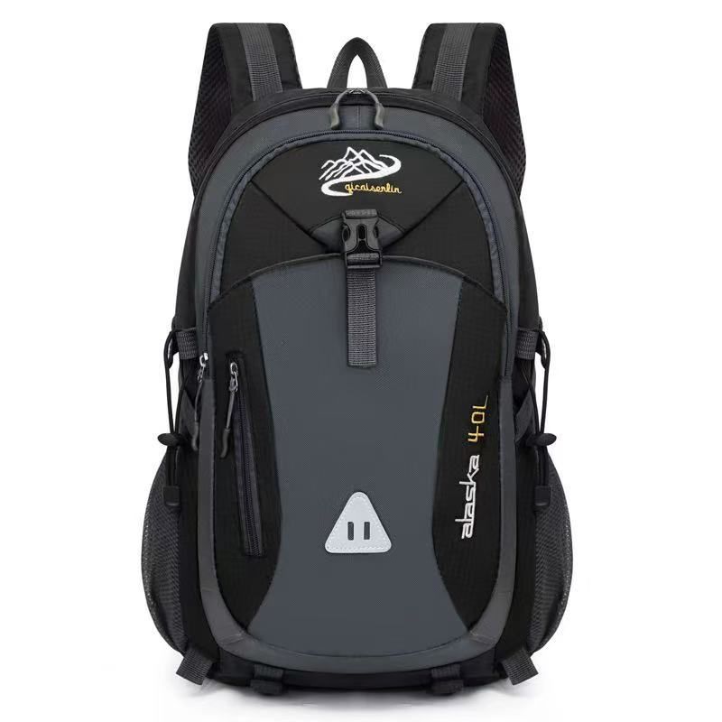 Large Capacity GPS Waterproof Features Multifunctional Outdoor Sports Backpack for School Hiking Mountaineering Fashion Zipper
