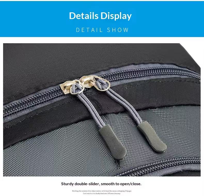 Large Capacity GPS Waterproof Features Multifunctional Outdoor Sports Backpack for School Hiking Mountaineering Fashion Zipper