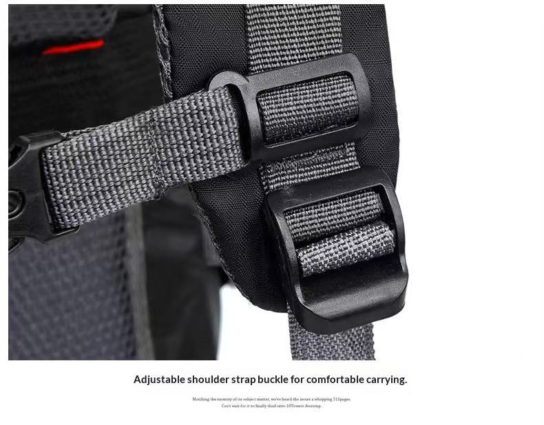 Large Capacity GPS Waterproof Features Multifunctional Outdoor Sports Backpack for School Hiking Mountaineering Fashion Zipper