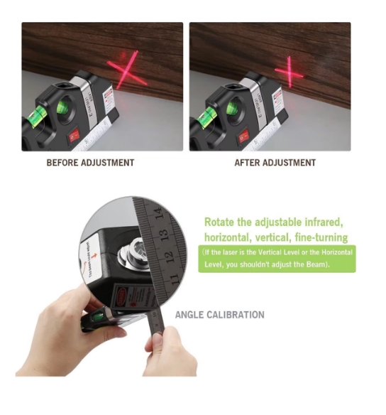 High Precision Multifunctional Infrared Laser Levels Optical Instruments Renovation Measurement and Construction Tools