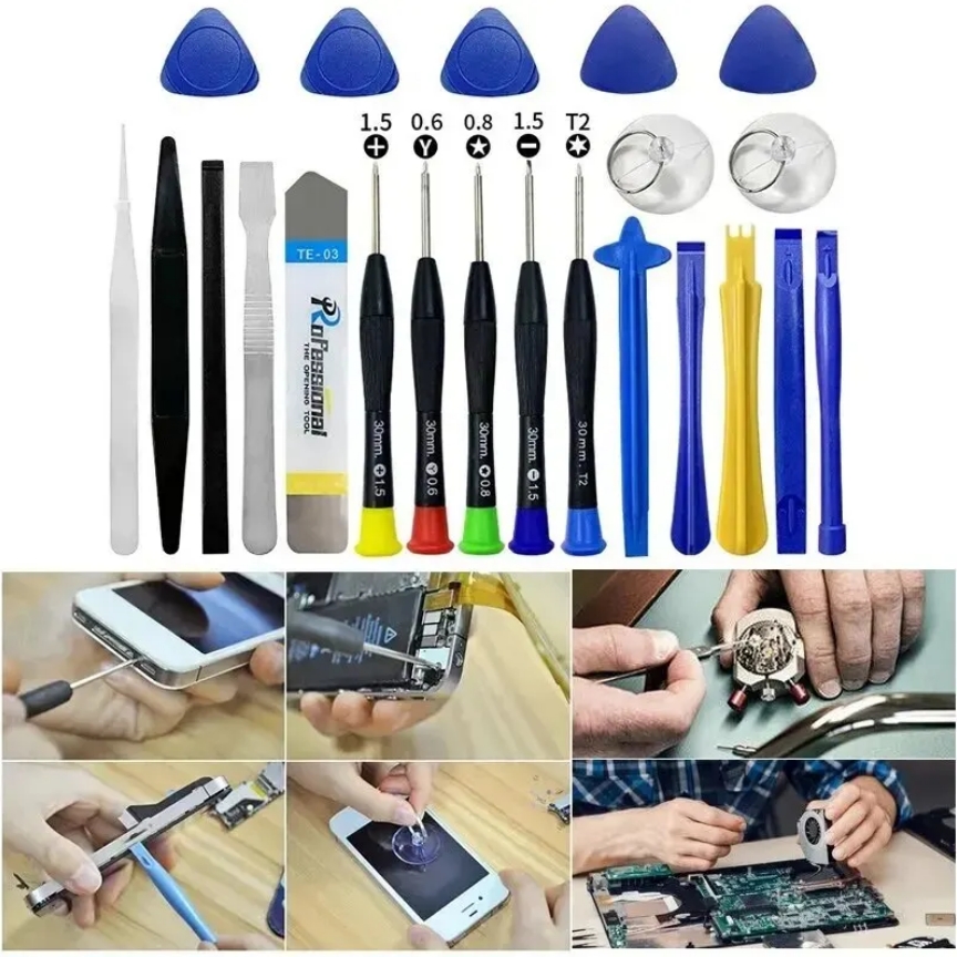 8pcs Set/22 In 1 Multifunctional Disassembly Tool Mobile Phone iPad Laptop Screwdriver Maintenance Kit Repair Tools Opening Set For Hand