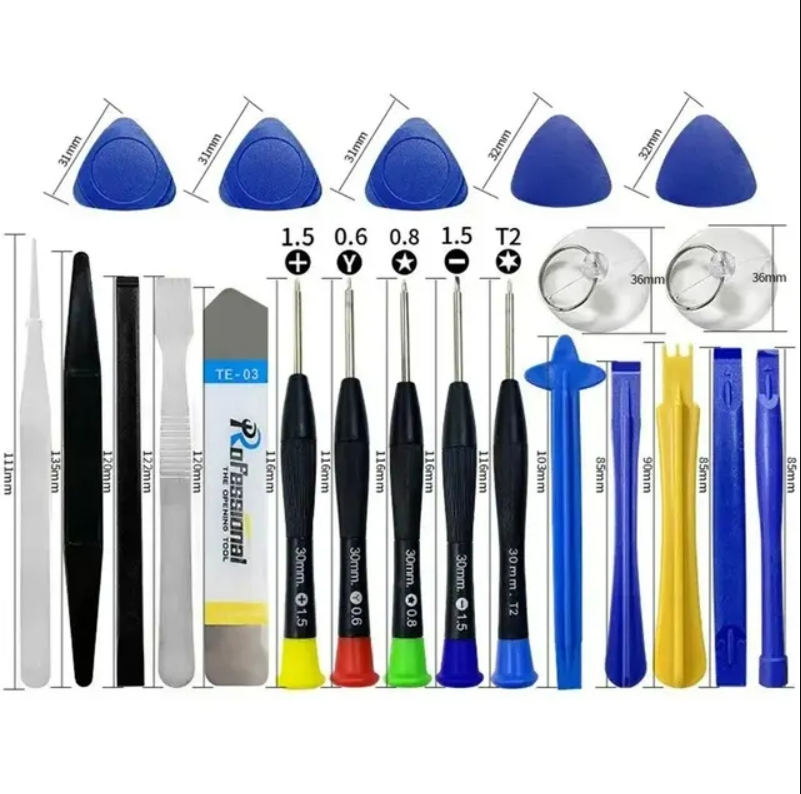 8pcs Set/22 In 1 Multifunctional Disassembly Tool Mobile Phone iPad Laptop Screwdriver Maintenance Kit Repair Tools Opening Set For Hand