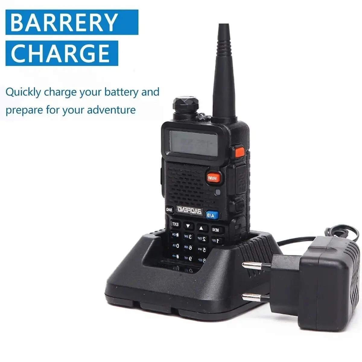 Baofeng Walkie Talkie UV 5R 5W 8W Dual Band Ham Two Way Radio Vhf Uhf FM Radio Handheld Transceiver Jagen 16KM