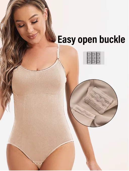 Women's Sexy Shapewear Seamless Slimming Butt Lifter Full Body Shaper Smooth Out Bodysuit Open Crotch High Elastic Body Suits