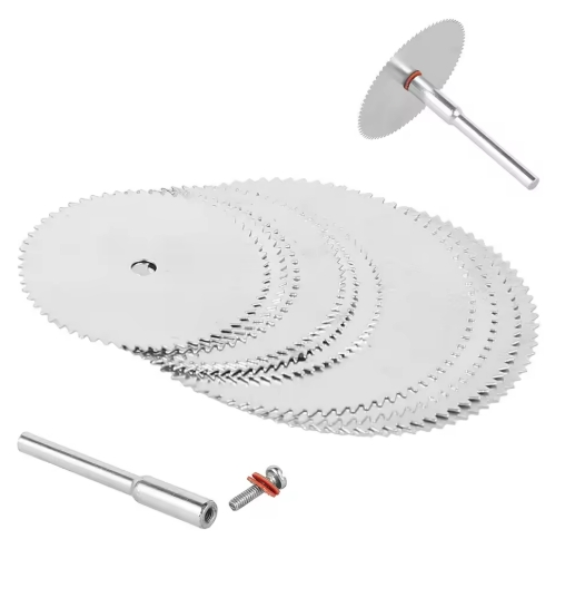 11PCS Micro Circular Saw Blade Accessory Electric Grinding Cutting Disc Metal Cutter Rotary Tool Electric Tool Wood Cut