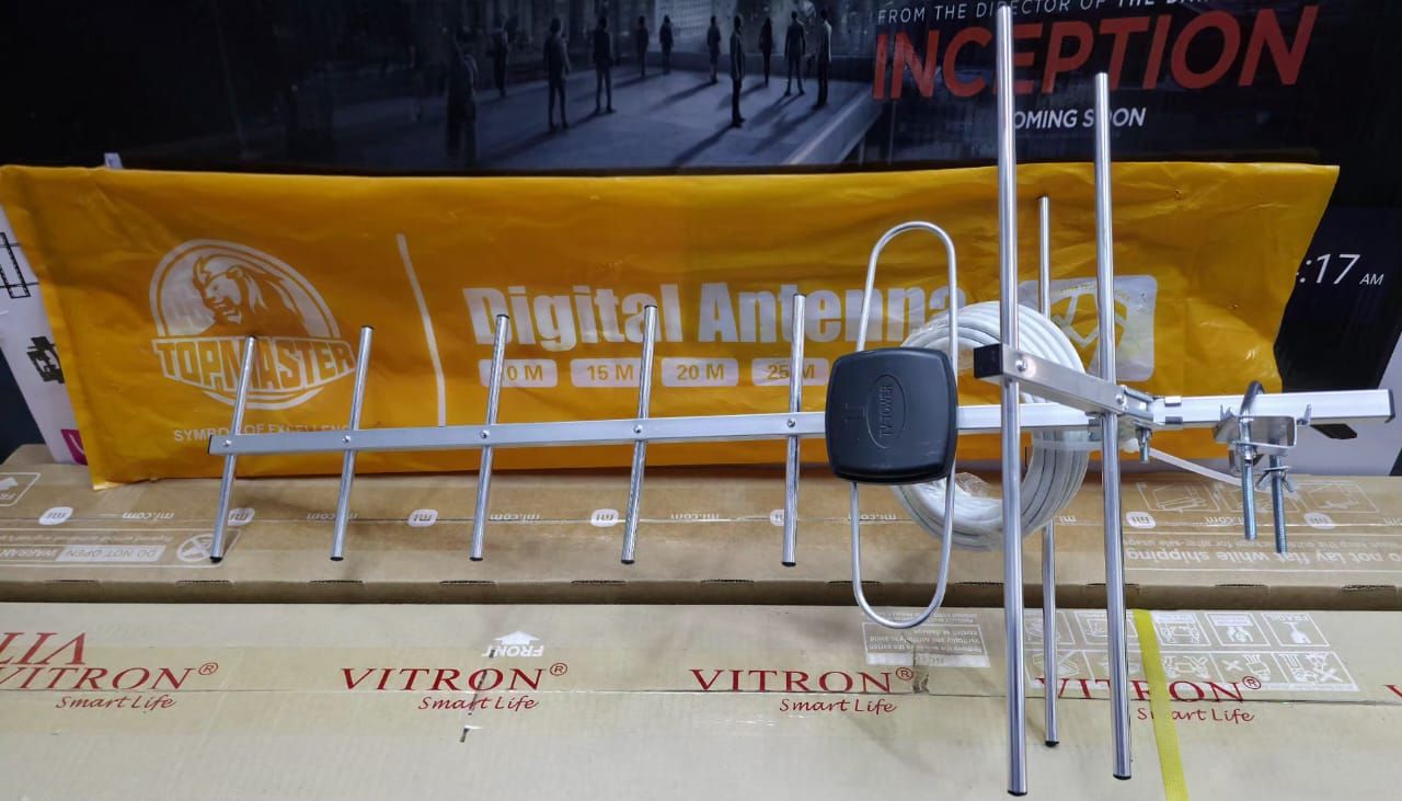 Startimes  Digital TV Aerial Antenna – Indoor/Outdoor HD DVB-T2 Free-to-Air Signal Booster for Smart & Digital TVs Kenya Designed to capture all signals for all Free-to-Air local and international