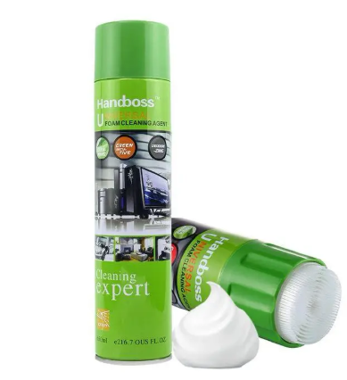 2pc Multipurpose Foam Cleaner, Ideal for Cleaning Laptops, Office Furnture, Car Upholstery, Home Upholstery, Gadgets, Shoes and Metal Equipment