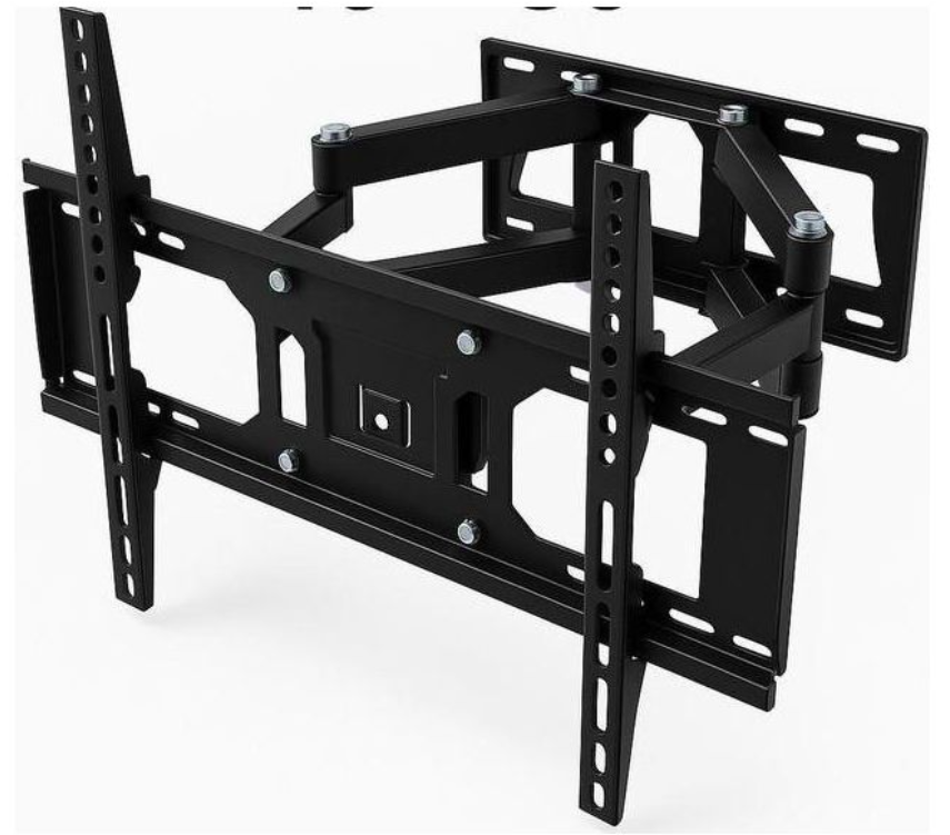 Rotating Swivel & Tilt TV Wall Mount Bracket  32"-85", 43'', 50'', 55'', 60'', 65'', 70'', 75'', 80'',85" Swivel and Tilt: Offers 120-degree swivel and tilt range of -15° to +15° for optimal viewing.