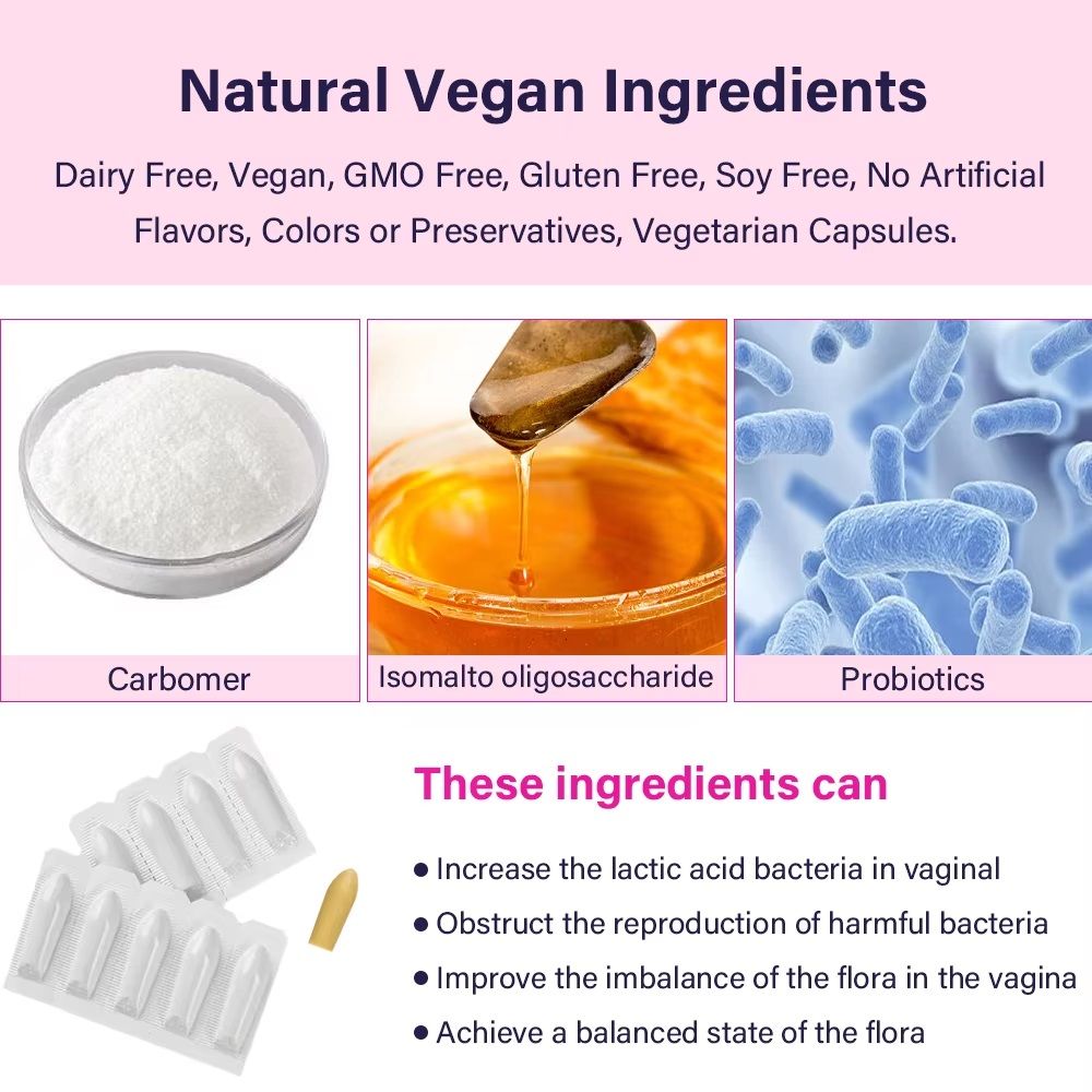 Bacterial Vaginosis (BV) Treatment, Yeast Cleaner Vaginal Suppository (6-Day Course)