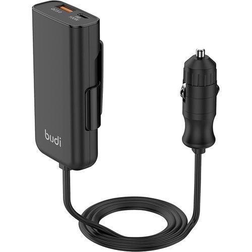118W USB C Car Fast Charger - Dual Ports PPS PD 118W Type C Super Fast Charging + QC3.0 18W Cigarette Lighter USB Adapter For Laptop Tablet MacBook IPad IPhone Android Pixel Series Phones