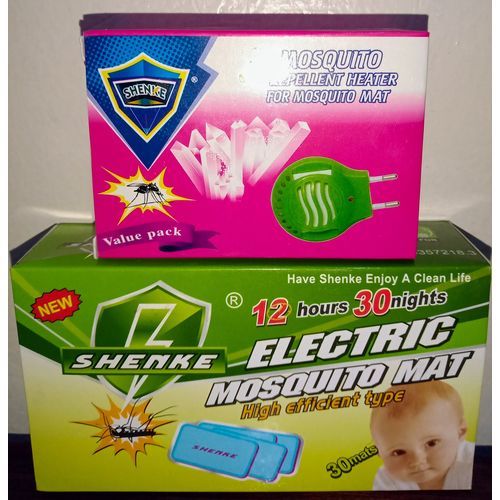 Shenke Electric Mosquito Chip Mats & Repellent Heater Adapter