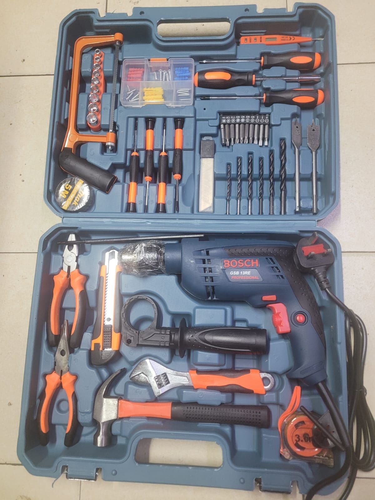 bosch corded drill set