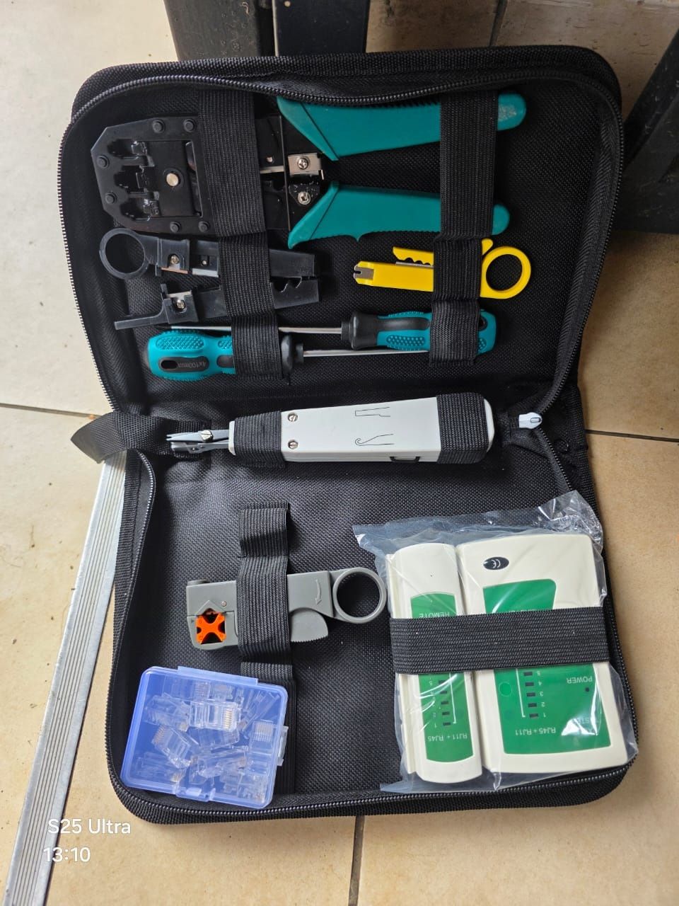 network cable crimping tool kit