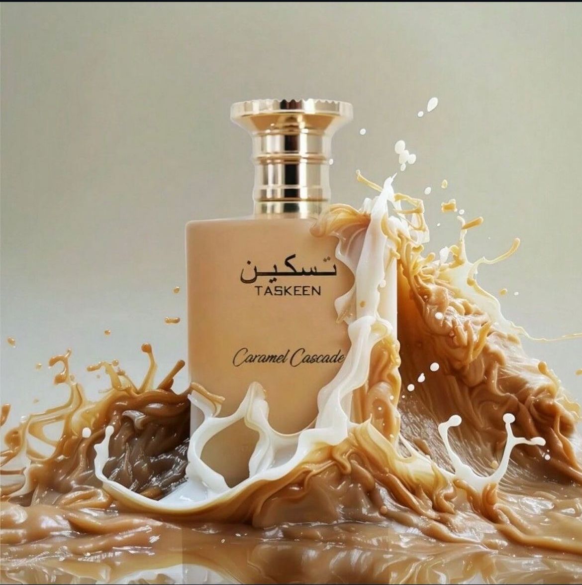 Taskeen Paris Caramel Cascade Perfume, Eau De Parfum for Women, Long Lasting Scent Salted Caramel Perfume for Women