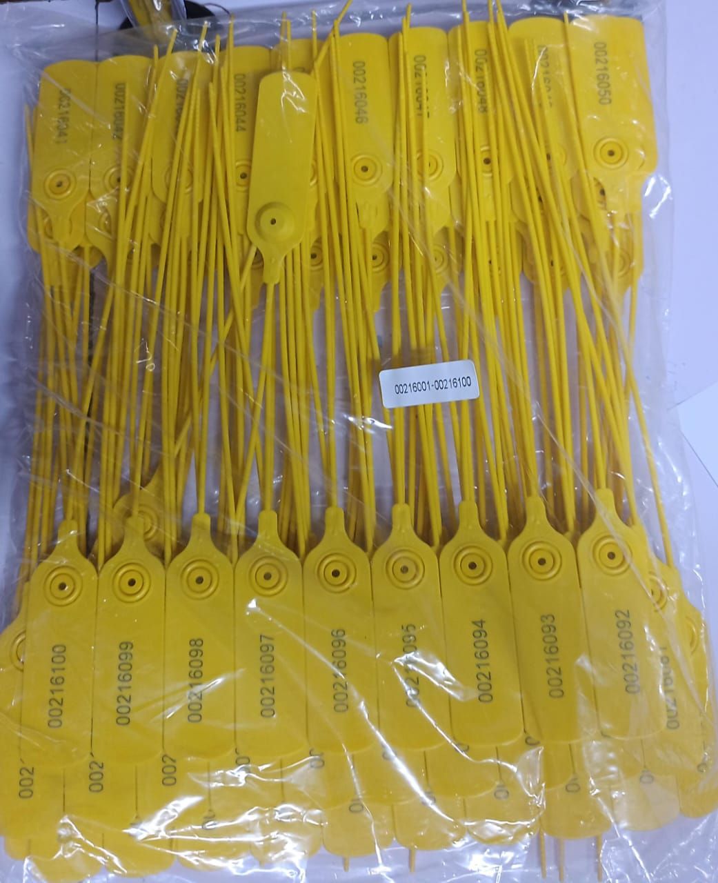 Round Security Plastic Seal Tamper Proof 100pcs-30cm