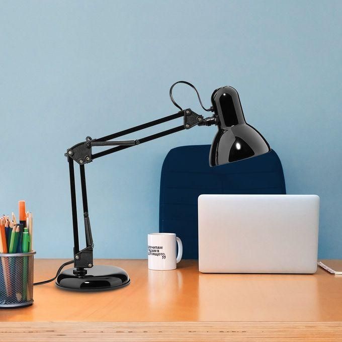 Reading Desk And Study Lamp - Black