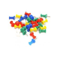 50pcs Push Pins/Thumb Tacks Map Thumbtacks Pins