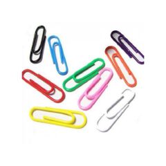 100pcs Metallic Paper Clip Multicolored Holders