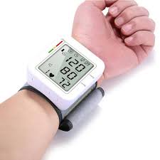 Jziki Digital Wrist Blood Pressure Monitor Cuff Check Machine Portable Clinical Automatic