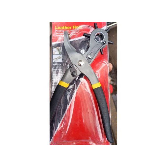 leather punch tools Hole Puncher Round Holes Professional Leather Hole Punch Tool For Belts Watch Shoe Bag Strap