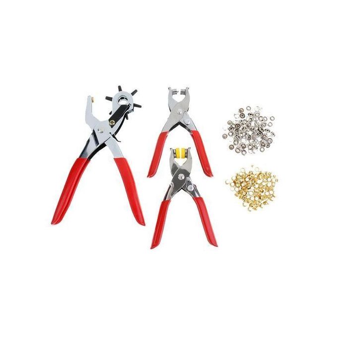 leather punch tools Hole Puncher Round Holes Professional Leather Hole Punch Tool For Belts Watch Shoe Bag Strap