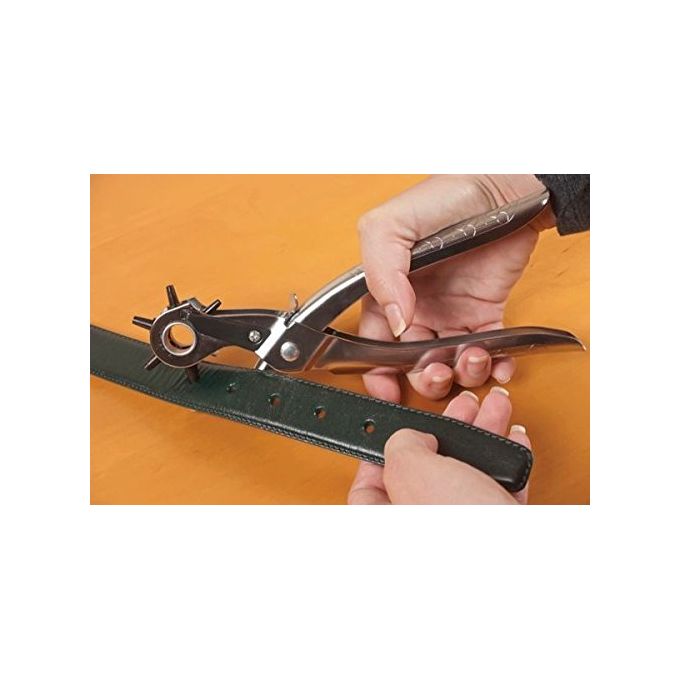 leather punch tools Hole Puncher Round Holes Professional Leather Hole Punch Tool For Belts Watch Shoe Bag Strap