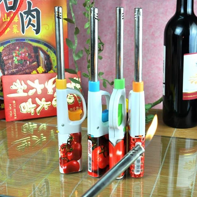 Portable Refillable Butane Flame Gas Lighter Gun Kitchen Stove Igniter And Outdoors