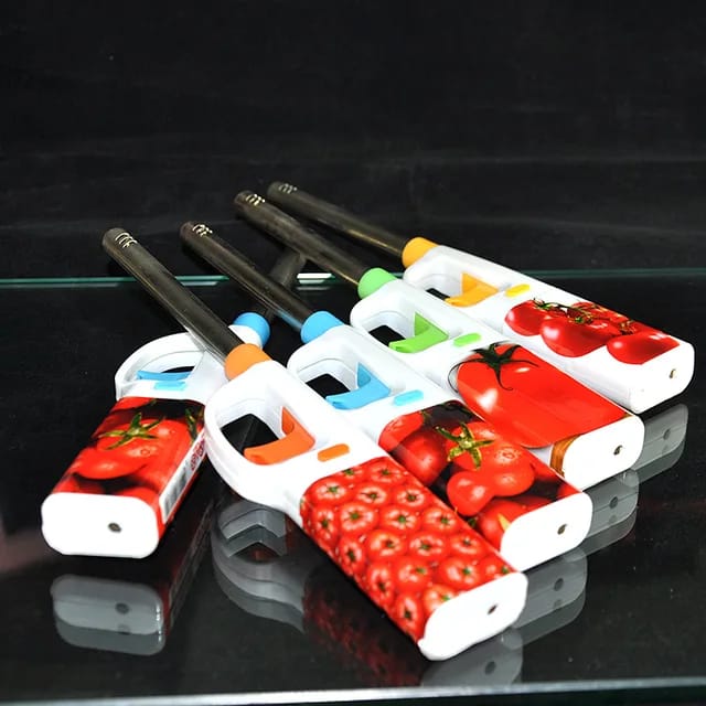 Portable Refillable Butane Flame Gas Lighter Gun Kitchen Stove Igniter And Outdoors