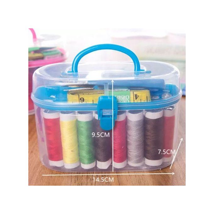 CBC 49pcs Sewing Accessories Portable Sewing Box Needle Thread Stitching Embroidery Craft Sewing Tools Supplies Set Kit