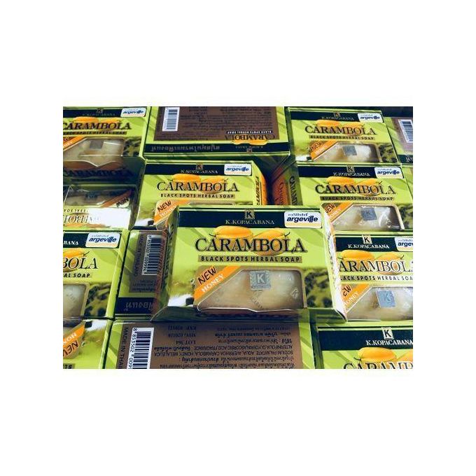 Carambola Black Spots Herbal Soap-Removes Pimples & Blackheads