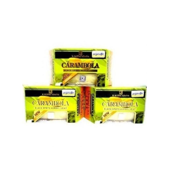 Carambola Black Spots Herbal Soap-Removes Pimples & Blackheads