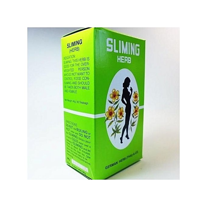 German Herb (Thai) & Co Sliming German Herb Diet Fit Tea Bags - 50 Count