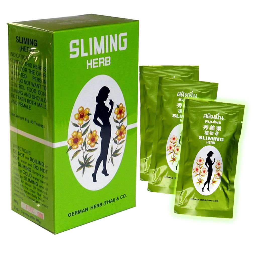 German Herb (Thai) & Co Sliming German Herb Diet Fit Tea Bags - 50 Count