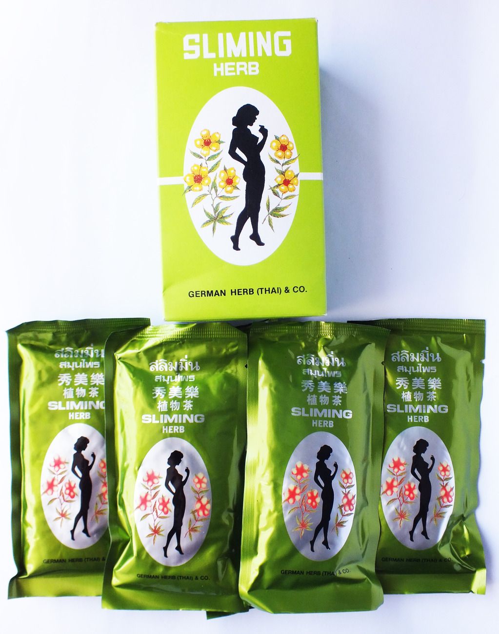 German Herb (Thai) & Co Sliming German Herb Diet Fit Tea Bags - 50 Count