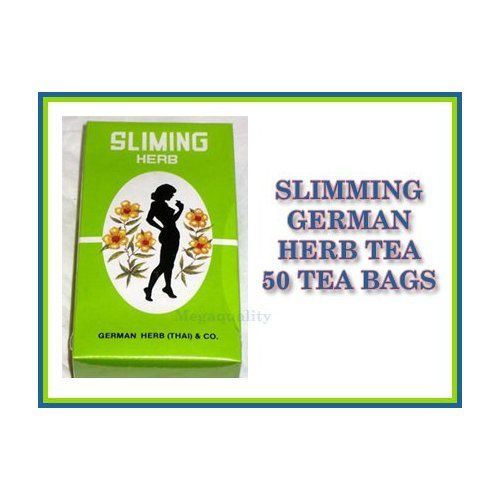 German Herb (Thai) & Co Sliming German Herb Diet Fit Tea Bags - 50 Count
