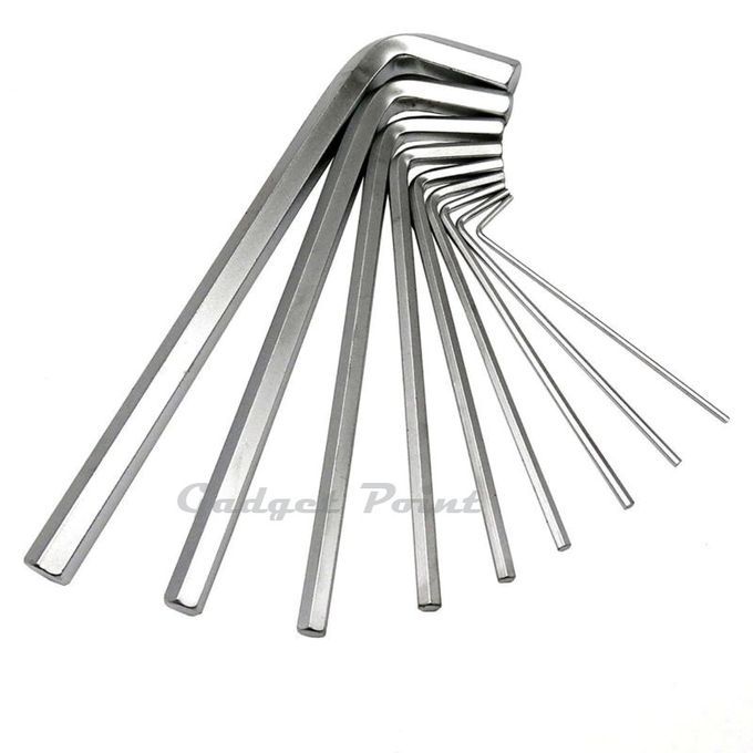 Hex Ball Allen Key Wrench Set T10-T50 9PCs