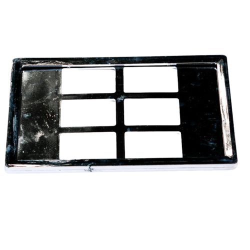 Metallic New Generation Number Plate  License Holder Frames - SET