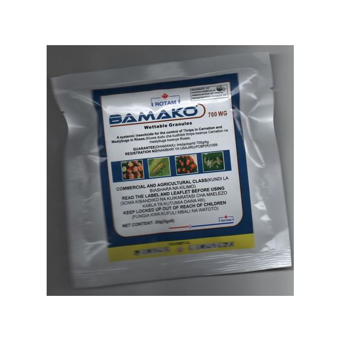 Bamako 700WG Insecticide  Systemic foliar insecticide