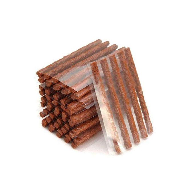 18pcs Wholesale Tubeless Tyre Puncture Repair Kit With 15 Strips for Motorcyles, Cars, Vans, Trucks, SUVs, Tractors Tire Repair Set Cars, Motorcycle Tyre Repair Kit