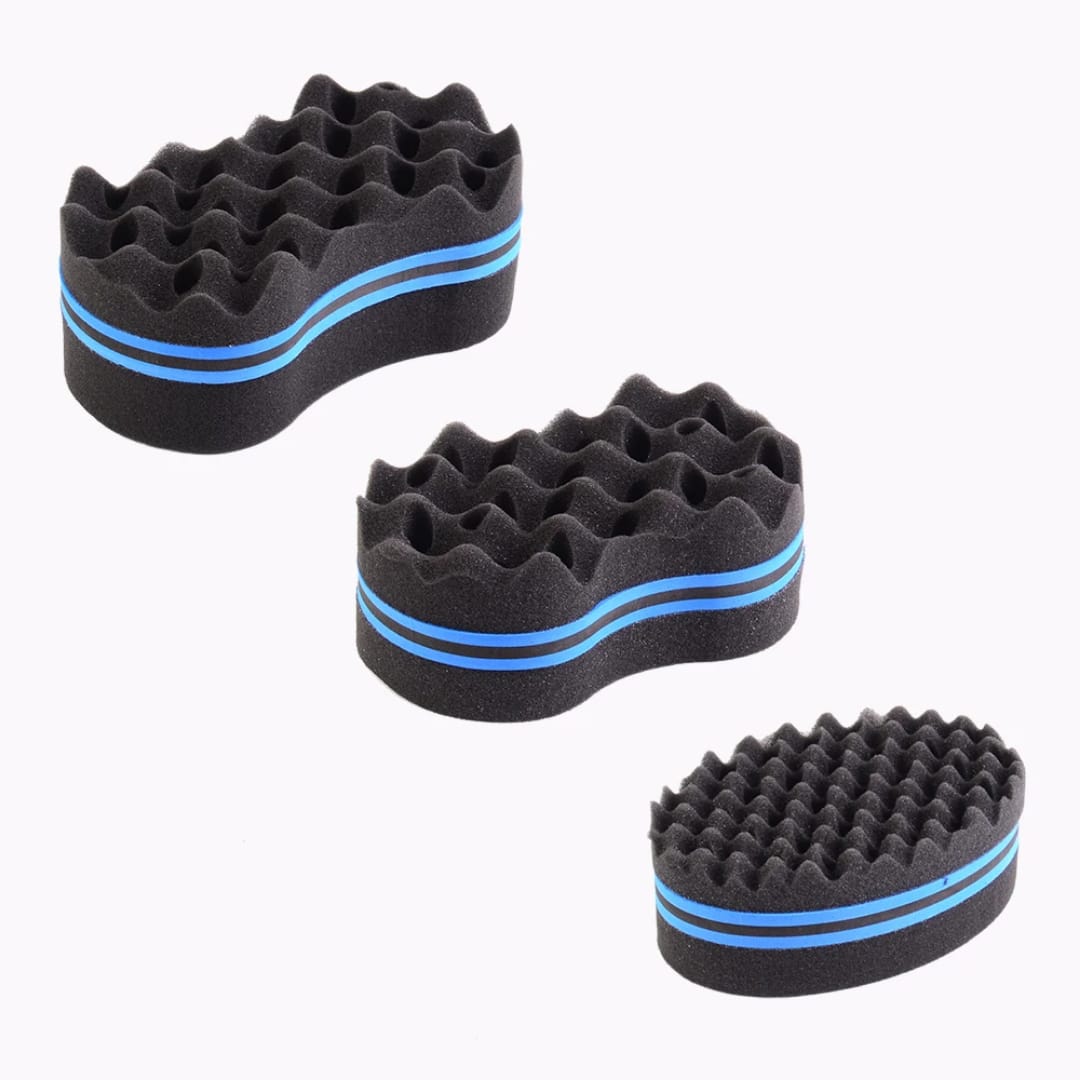 Hair Sponge  Beauty Magic Oval Curl Twist Coil Brush Sponge for Dreads Locking Dreadlocks Dreadlocs