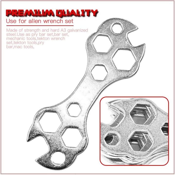 Bicycle Repair Spanner Wrench Tool  Multi Functional Flower Shaped Wrench Hexagonal Wrench